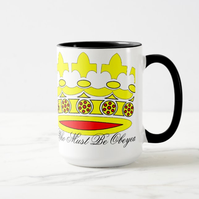 Mug Elle qui doit être obéie (Droite)