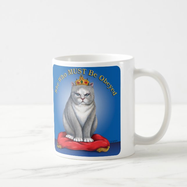 Mug Elle qui doit être obéie (Droite)