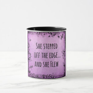 Mug Elle s'est éloignée du bord et elle a fait une cit