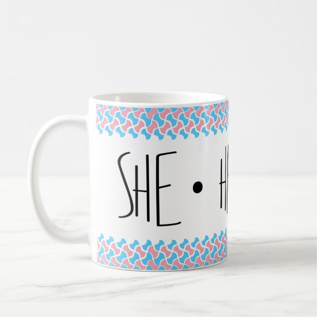 Mug Elle/Son/Sien Pronoms (Gauche)