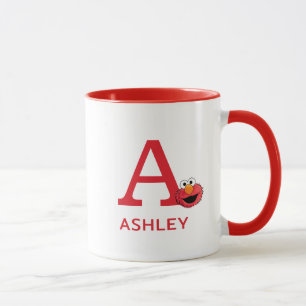 Mug Elmo Ajoutez Votre Nom Et Votre Monogramme A