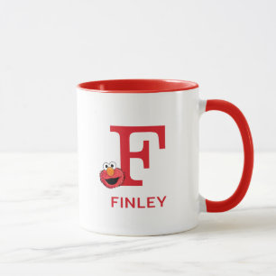 Mug Elmo Ajoutez Votre Nom Et Votre Monogramme F