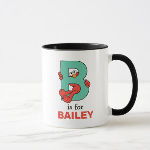 Mug Elmo Alphabet B TURQUOISE