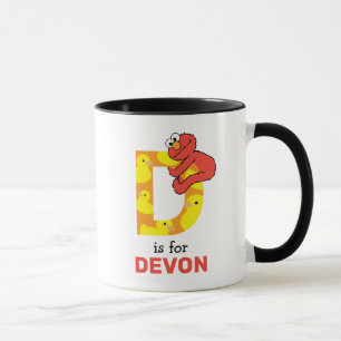 Mug Elmo Alphabet D Canard
