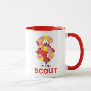 Mug Elmo Alphabet Étoile S