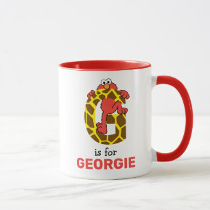 Mug Elmo Alphabet G Giraffe