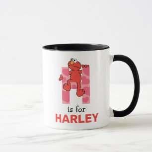 Mug Elmo Alphabet   H Cœurs