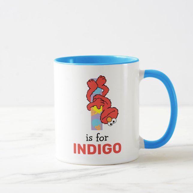 Mug Elmo Alphabet | I Crème glacée (Droite)