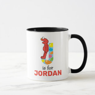 Mug Elmo Alphabet J Jelly Bean