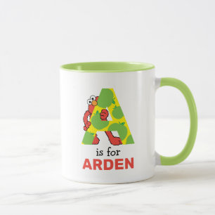 Mug Elmo Alphabet Une pomme