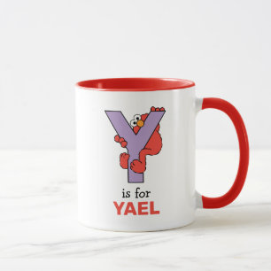Mug Elmo Alphabet Y Violet