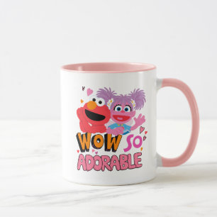 Mug Elmo et Abby Wow si adorable