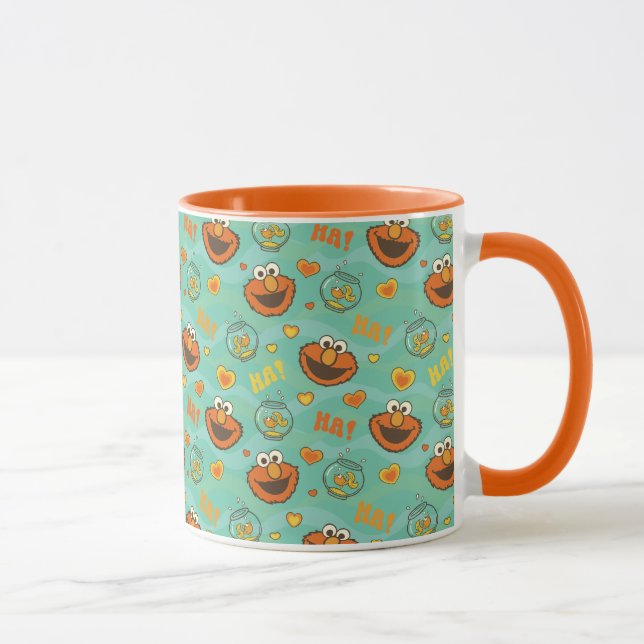Mug Elmo et le Motif Goldfish (Droite)