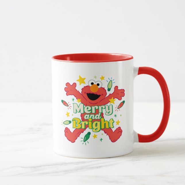 Mug Elmo | Joyeux et lumineux (Droite)