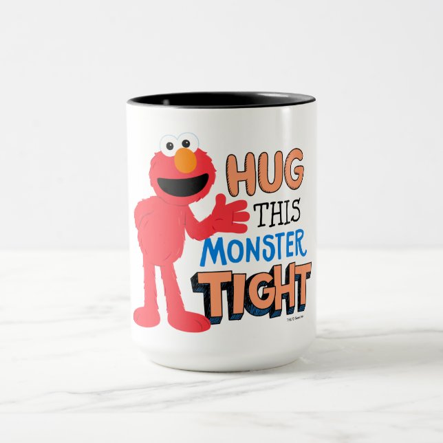Mug Elmo | Serre ce monstre très fort (Centre)
