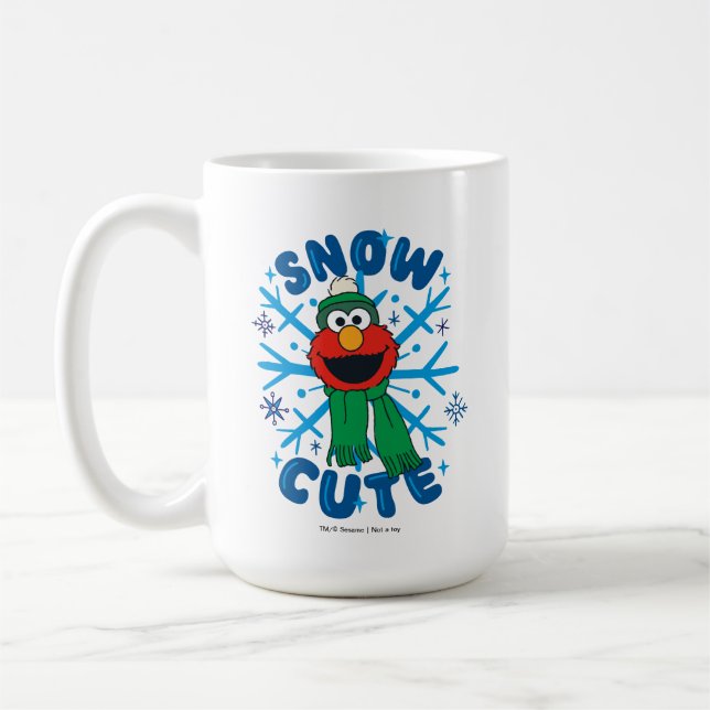 Mug Elmo Snow Cute (Gauche)