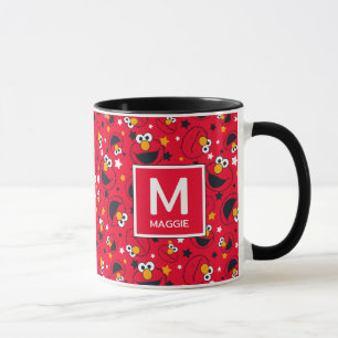 Mug Elmo   So Silly Star Motif Nom & Monogramme