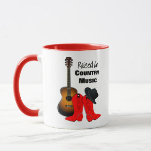 Mug Elu sur Country Music Cool Cowgirl Thème