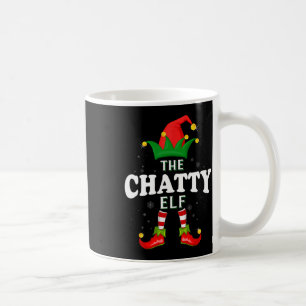 Mug Élufe Bavard de Noël Famille Correspondante Pyjama