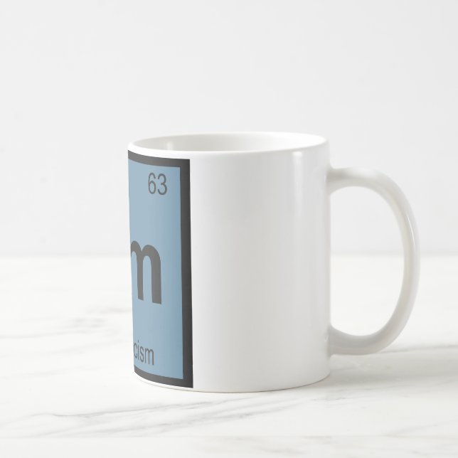 Mug Em - Empirisme Symbole du tableau périodique de ch (Droite)