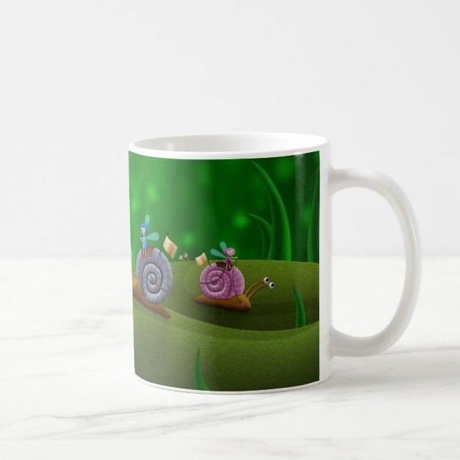 Mug Emballage d'escargot (Droite)