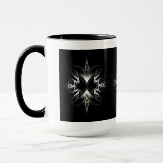 Mug Emblème Akcenought sur noir par Xzendor7