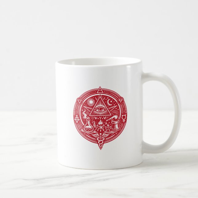 Mug Emblème d'alchimie (Droite)