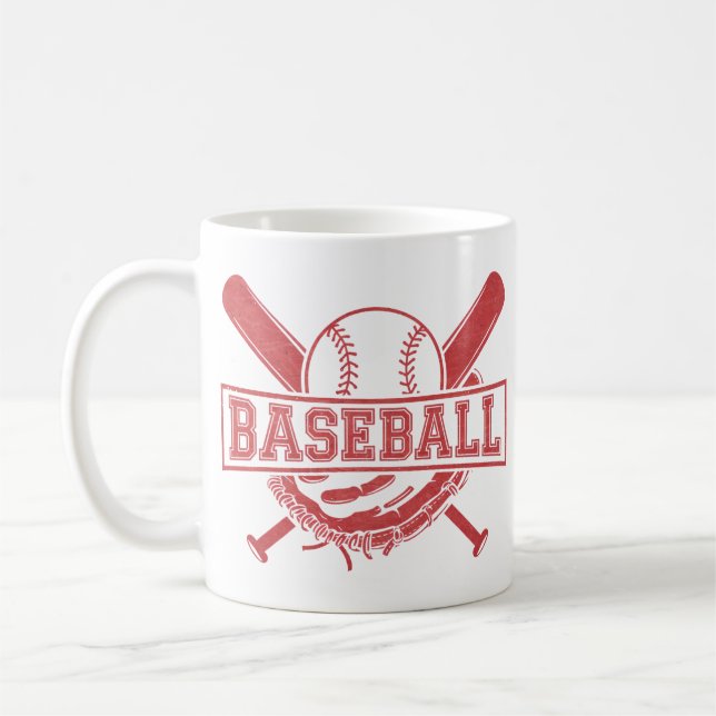 Mug Emblème de baseball classique (Gauche)