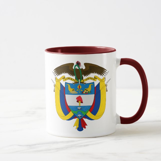 Mug emblème de la colombie (Droite)