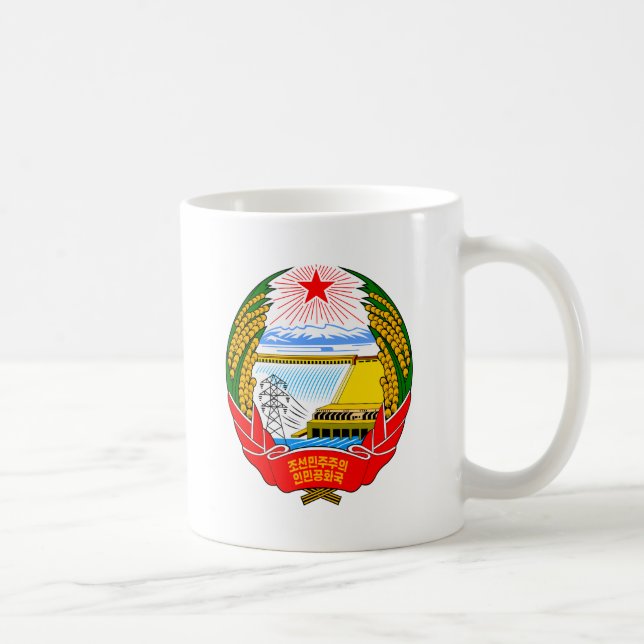 Mug Emblème de la Corée du Nord (Droite)