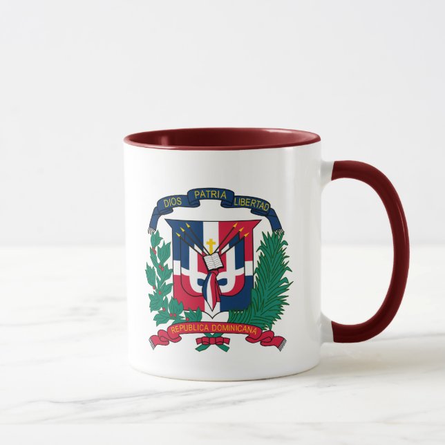 Mug emblème de la République Dominicaine (Droite)
