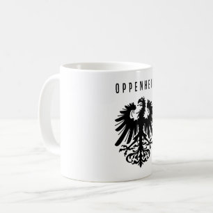 Mug emblème de la ville d'Oppenheim Symbole Allemagne 