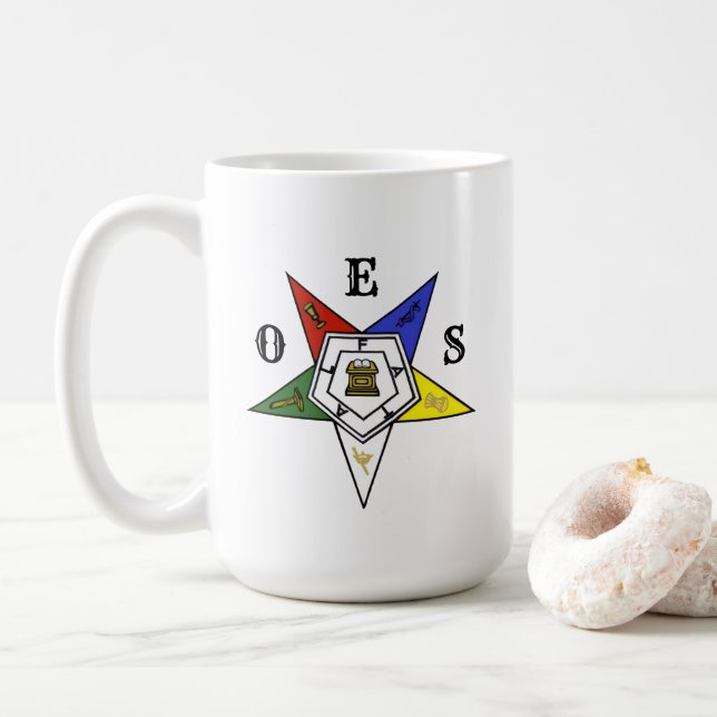 Mug Emblème de l'Ordre de l'Étoile de l'Est (Avec donut)