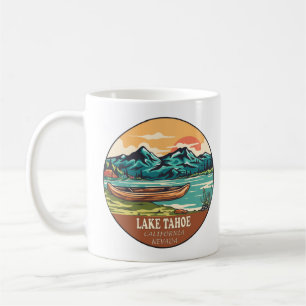 Mug Emblème de pêche nautique du lac Tahoe