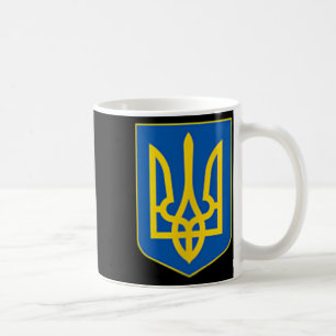 Mug Emblème de trident ukrainien Logo des armoiries