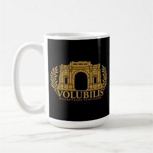 Mug Emblème doré romain de l'Arc de Caracalla de Volub