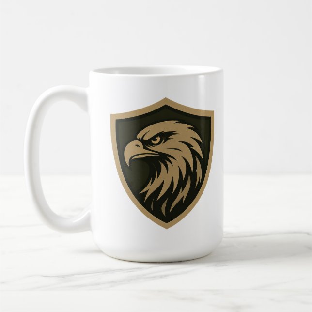 Mug Emblème du bouclier de l'aigle tactique (Gauche)