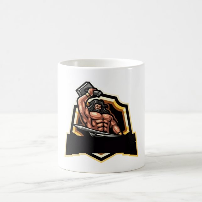 Mug Emblème du guerrier forgeron légendaire (Centre)