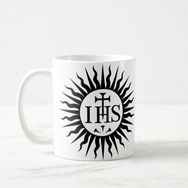 Mug Emblème du monogramme de la Compagnie de Jésus (Gauche)