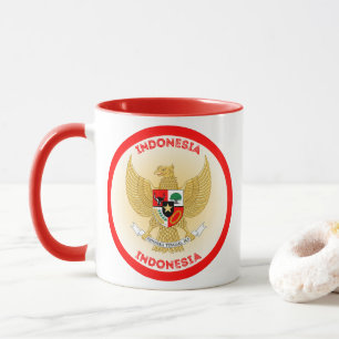 Mug Emblème du patrimoine indonésien
