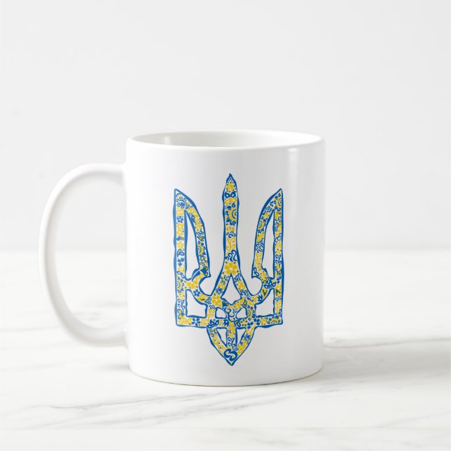 Mug Emblème national de l'Ukraine (Gauche)