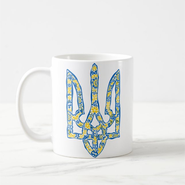 Mug Emblème national de l'Ukraine (Gauche)