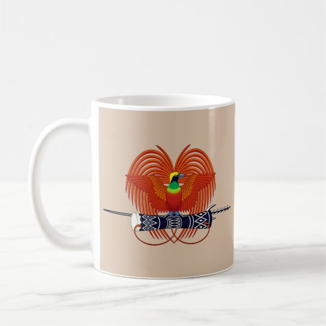 Mug Emblème national de Papouasie-Nouvelle-Guinée (Gauche)