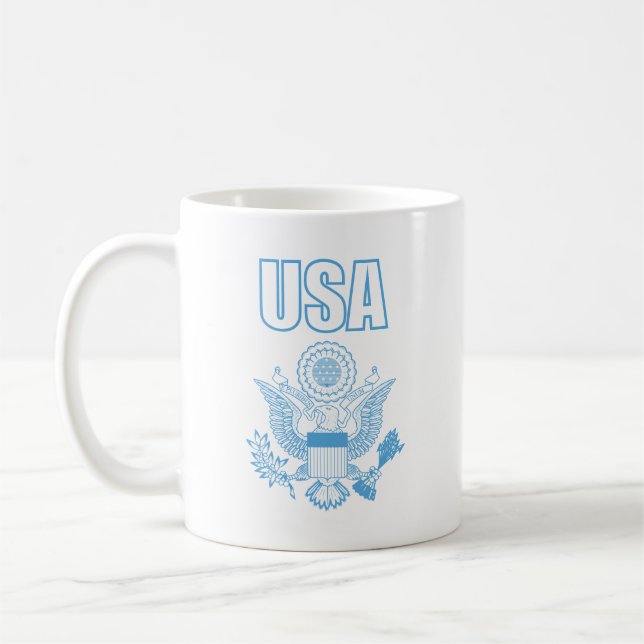 Mug emblème national des États-Unis (Gauche)