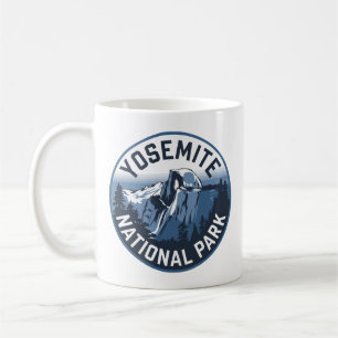 Mug Emblème rond Yosemite demi-dôme