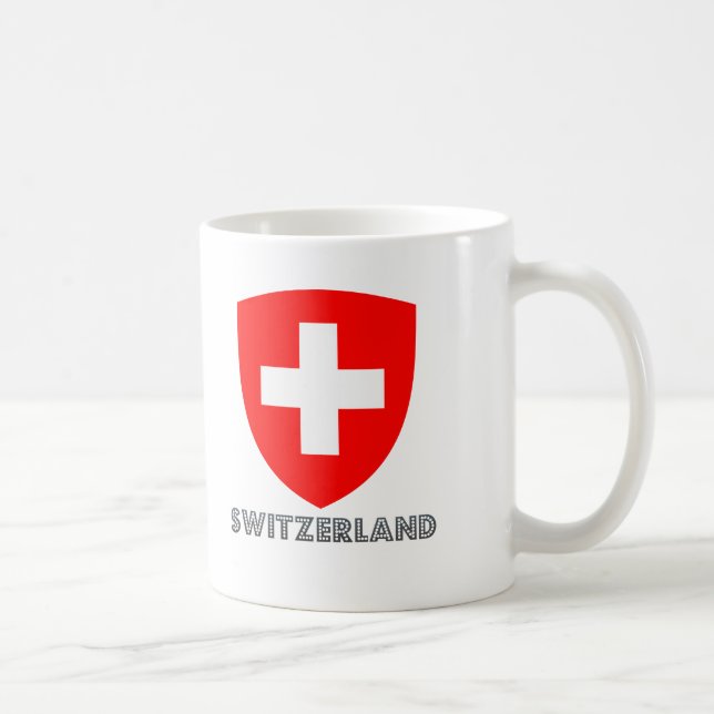 Mug Emblème suisse (Droite)