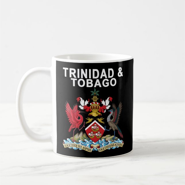 Mug Emblème Trinité-Et-Tobago (Gauche)