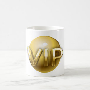 Mug Emblème VIP Luxe 3D Or