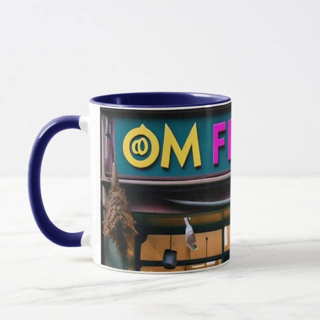 Mug "Embrace Elegance : L'allure d'un magnifique Cr (Gauche)