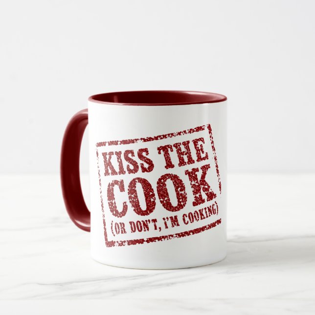 Mug Embrasse Le Cuisinier (Devant gauche)